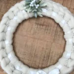 Chunky Knit Christmas Wreath (10:30am to 1:30pm)