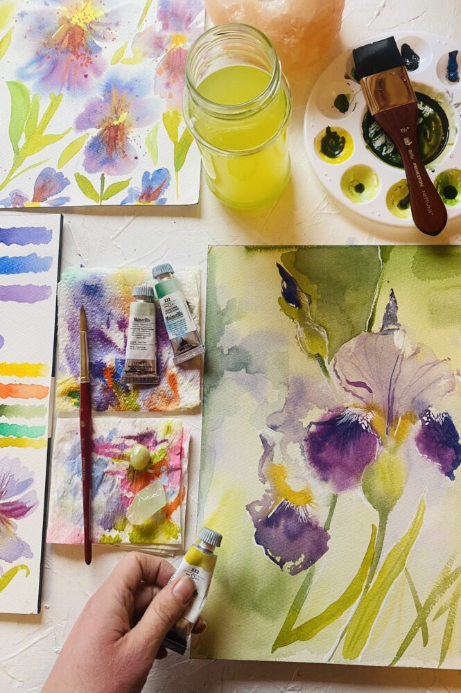 Meditative Florals - Watercolours with Lucy Saggers