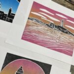 Jigsaw Lino Printing