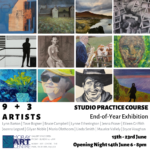 9 + 3 Artists - Studio Practice Course End of Year Exhibition