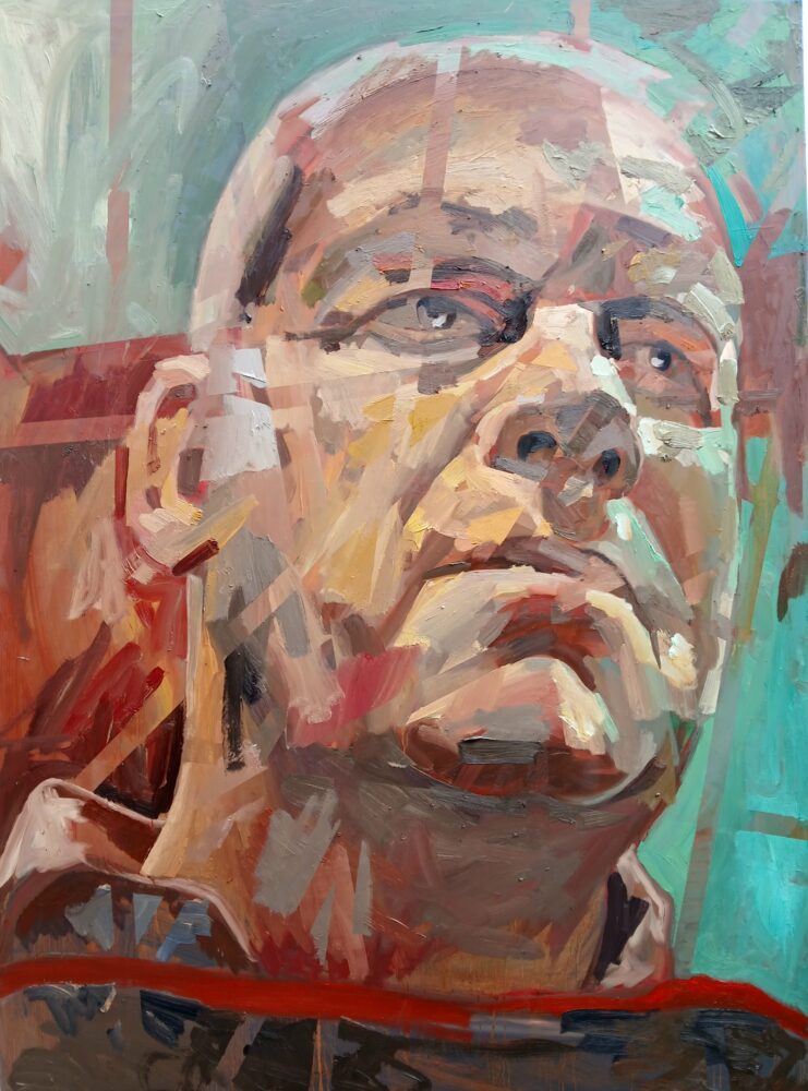 Large Portrait in Oils - Observation and Expression