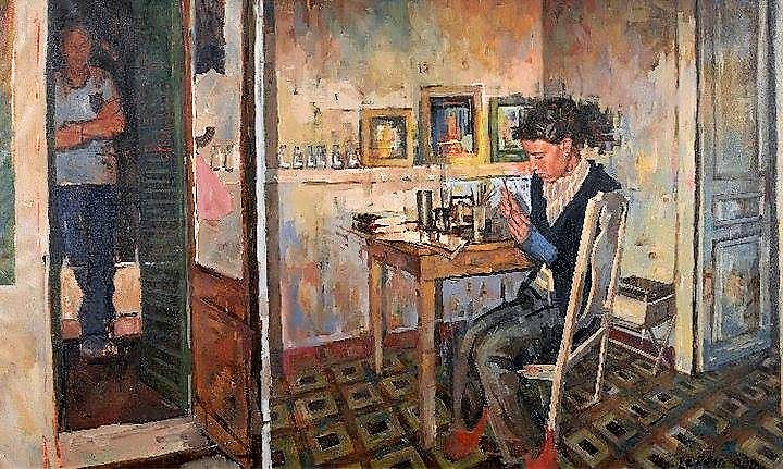 The Figure In An Invented Space: A Patient Investigation in Oils