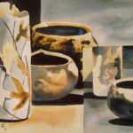 Still Life With a Twist: Ink & Bleach